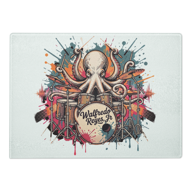 OctoBeat Glass Cutting Board