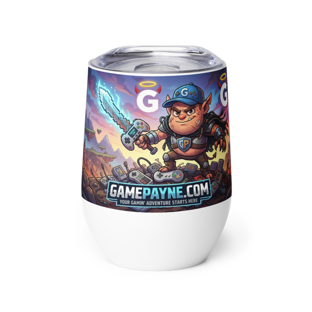 GP Troll Mascot Wine Tumbler
