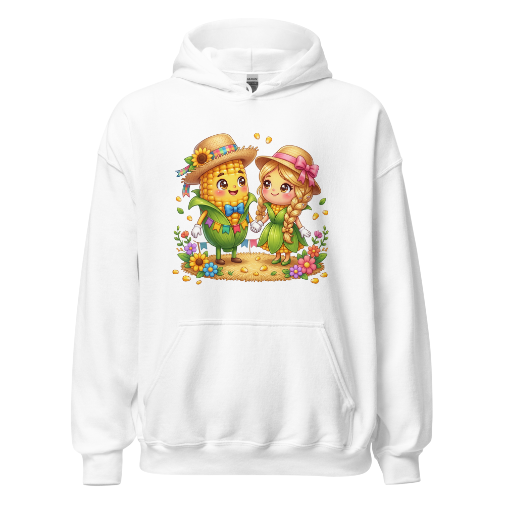 Cute Corn Couple hoodie