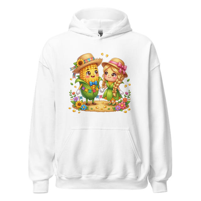 Cute Corn Couple hoodie
