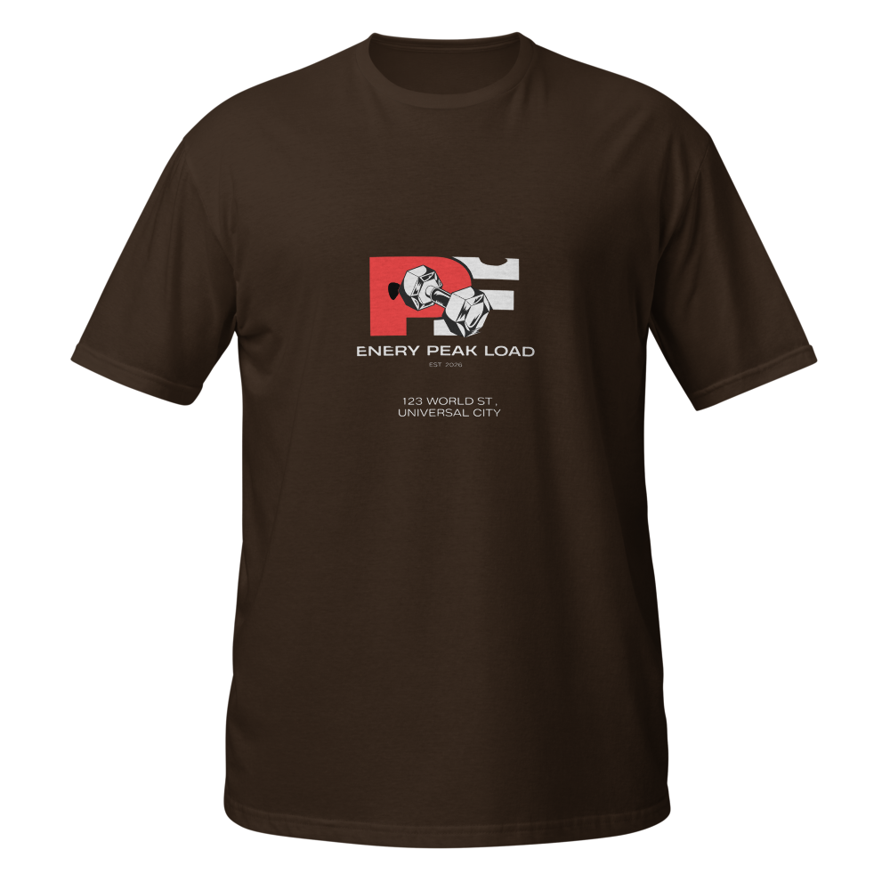 Gym Motivation Fitness Brown T-Shirt