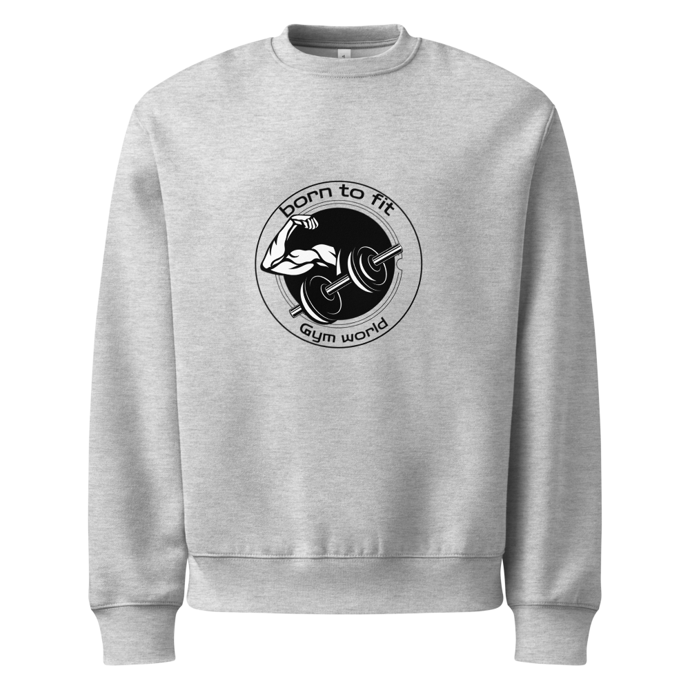 Gym Motivation Born To Success Fitness Sweatshirt