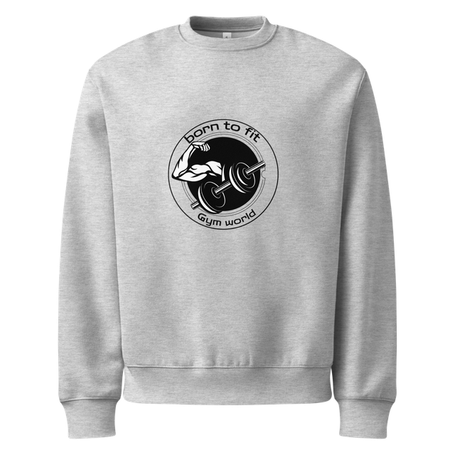 Gym Motivation Born To Success Fitness Sweatshirt