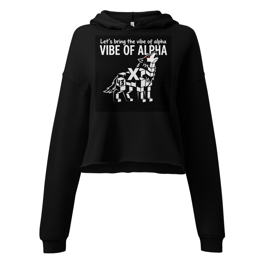 Women's Cropped Hoodie X Gen Alpha vibe
