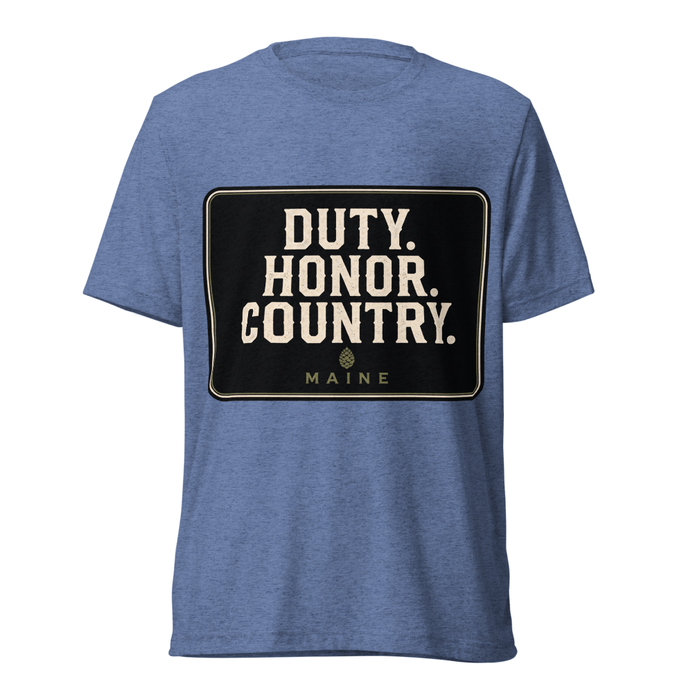 Duty. Honor. Country. 