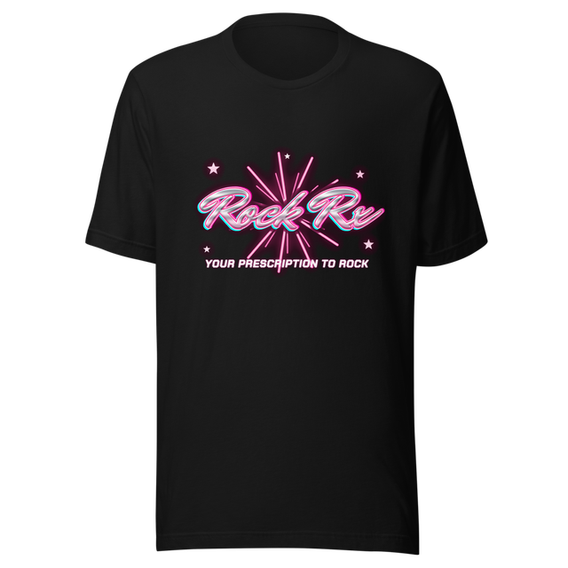 Rock RX Neon Script Tee