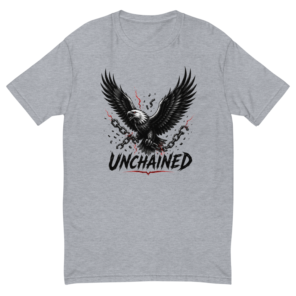 Unchained Eagle – Freedom Struggle Fitted T-shirt 