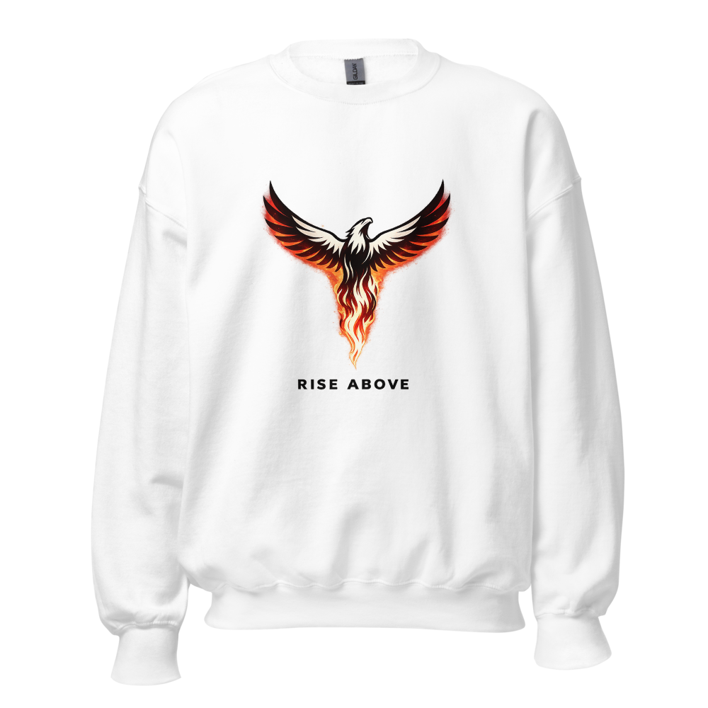 Rise Above Phoenix Eagle Crew Neck Sweatshirt 