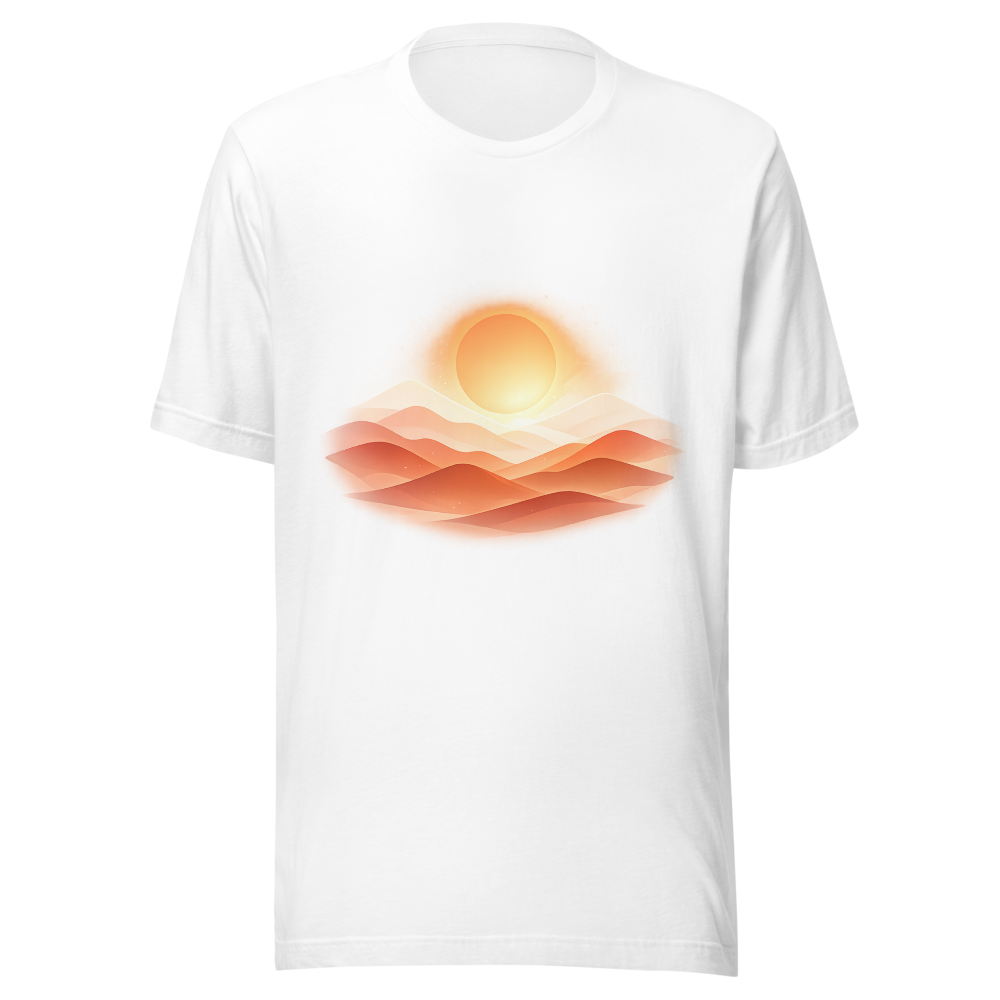 Soft Glow Zen Sun classic T-shirt 