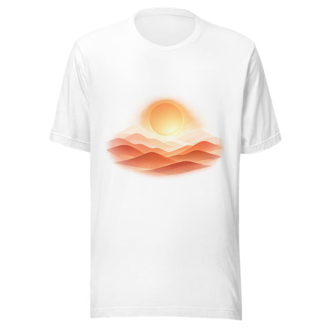 Soft Glow Zen Sun classic T-shirt