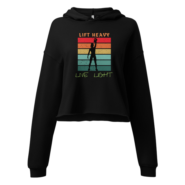 Lift Heavy Live Light Hoodie