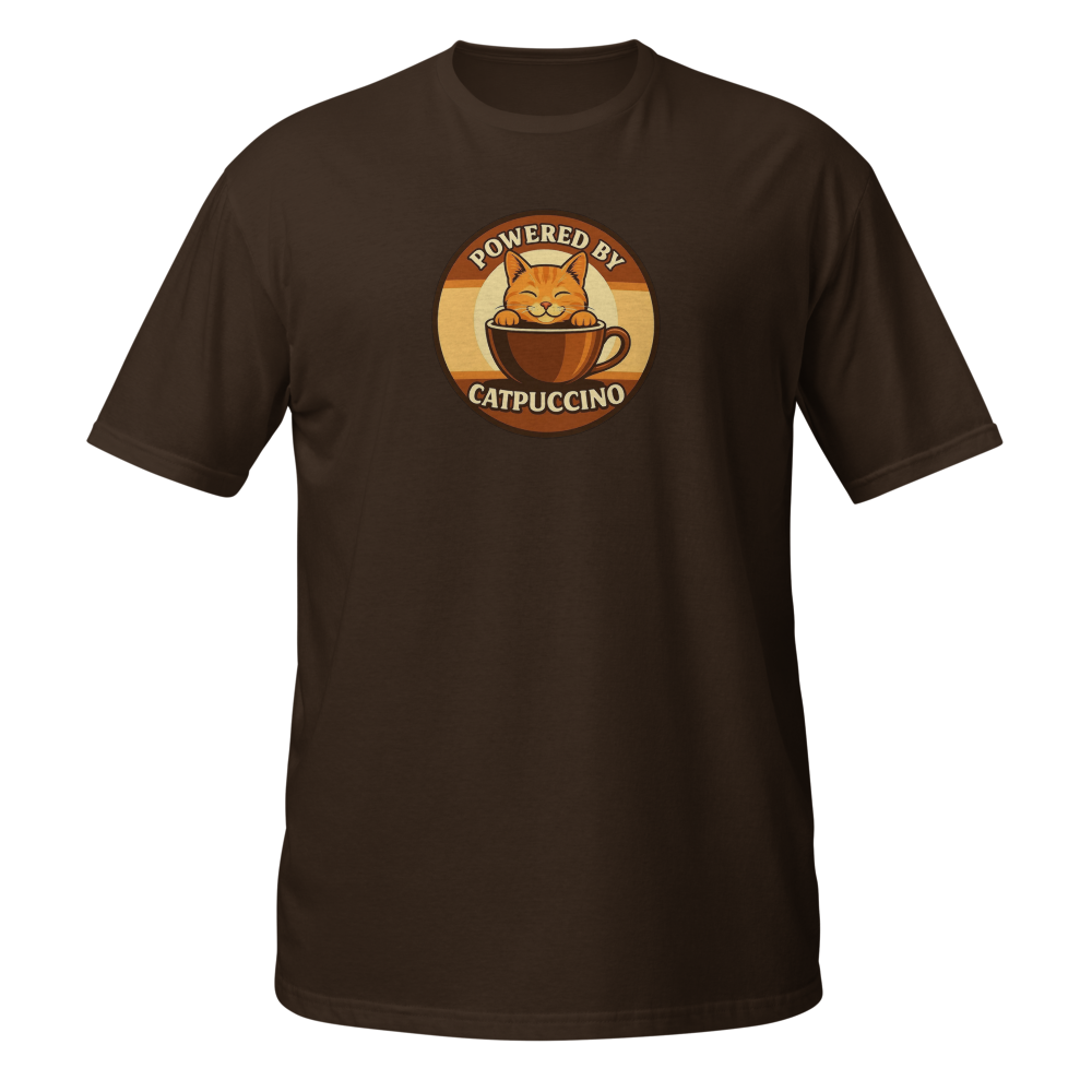 Powered by Catpuccino Tee