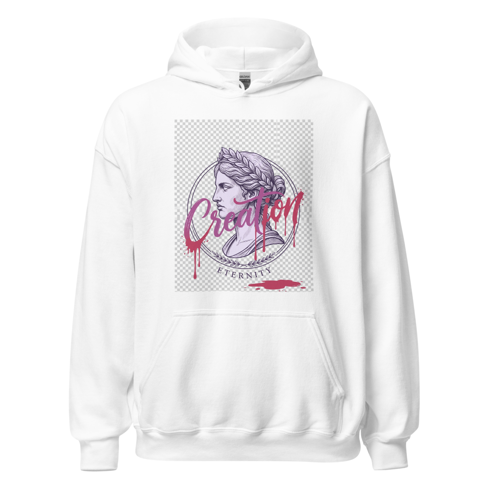 Creation Graphic Print Hoodie- Unisex