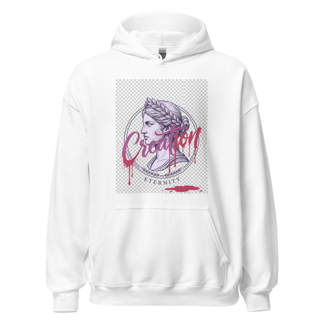 Creation Graphic Print Hoodie- Unisex