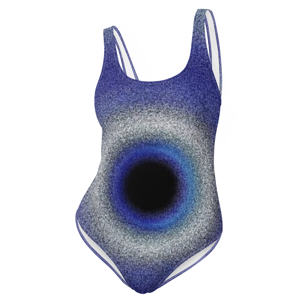Evil Eye🧿 Glitter Aura One-Piece Swimsuit😌🏖🩱