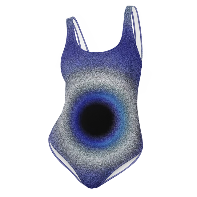 Evil Eye🧿 Glitter Aura One-Piece Swimsuit😌🏖🩱