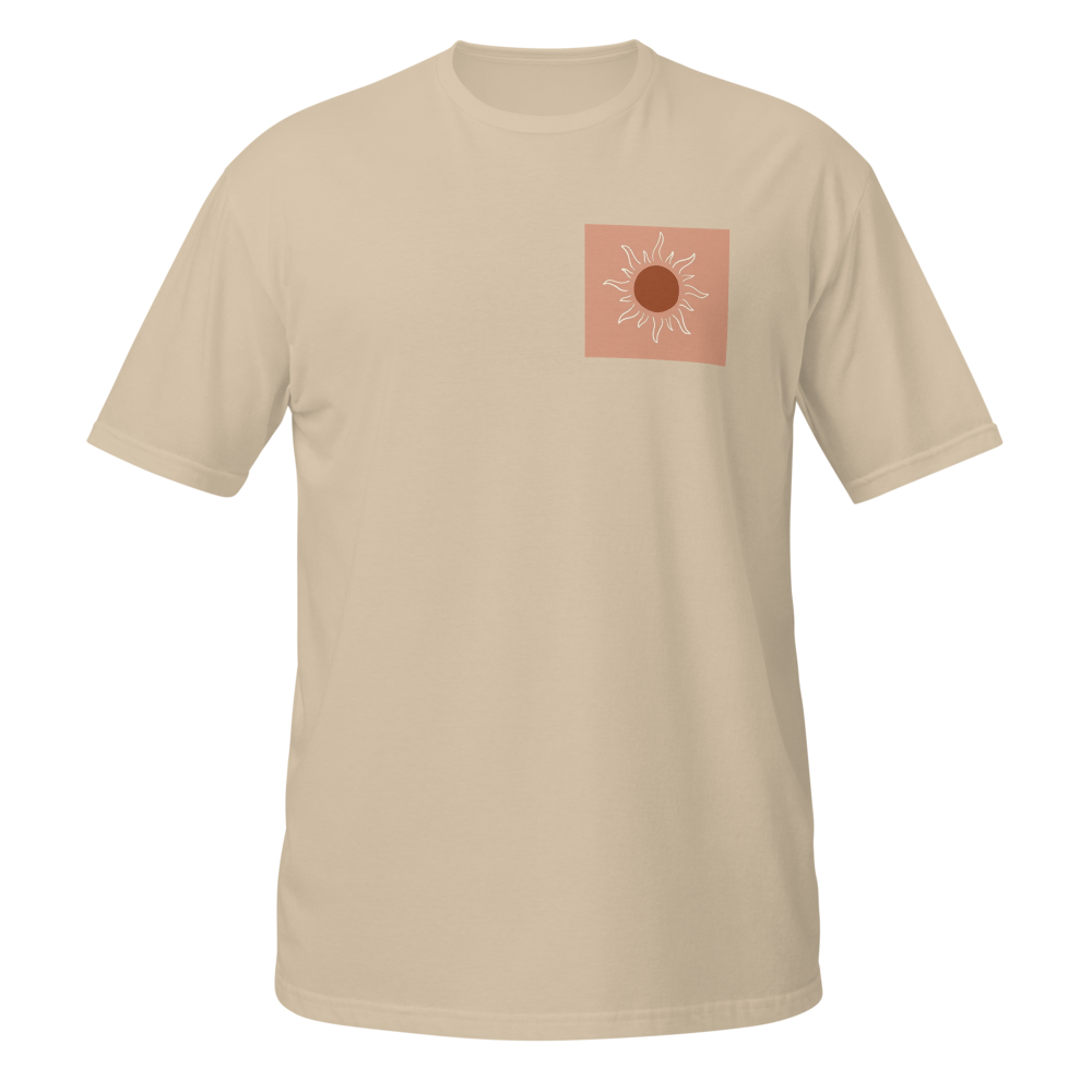 Sun🌞 Patch Minimal Softstyle Tee 