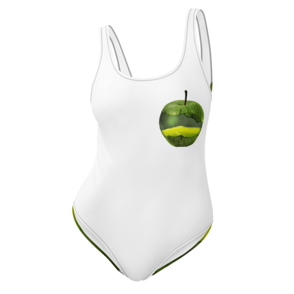 Green Apple One-Piece Swimsuit