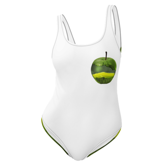 Green Apple One-Piece Swimsuit