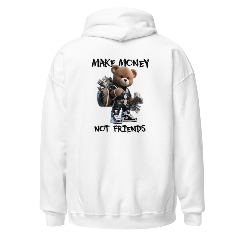 White “MONEY” Unisex Heavy Blend Hoodie