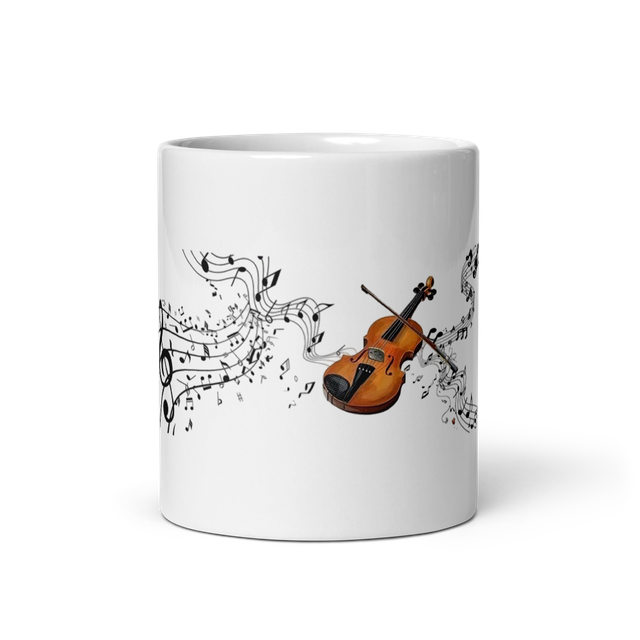 A mug with music beat makes your morning happy