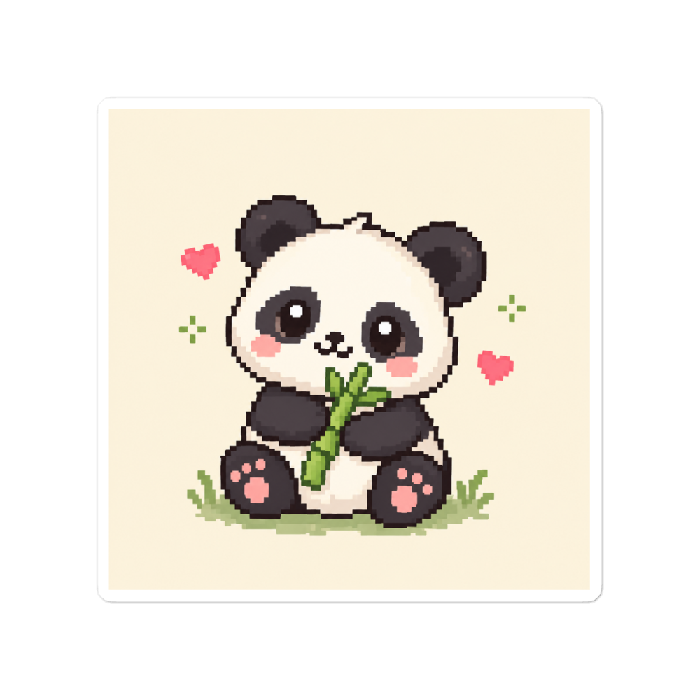 Cute Kawaii Panda Sticker
