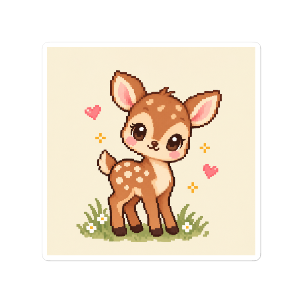 Cute Kawaii Deer Sticker