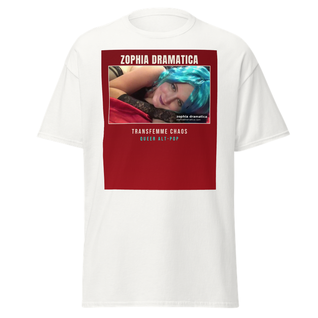 Zophia Dramatica - Red Recline Tee