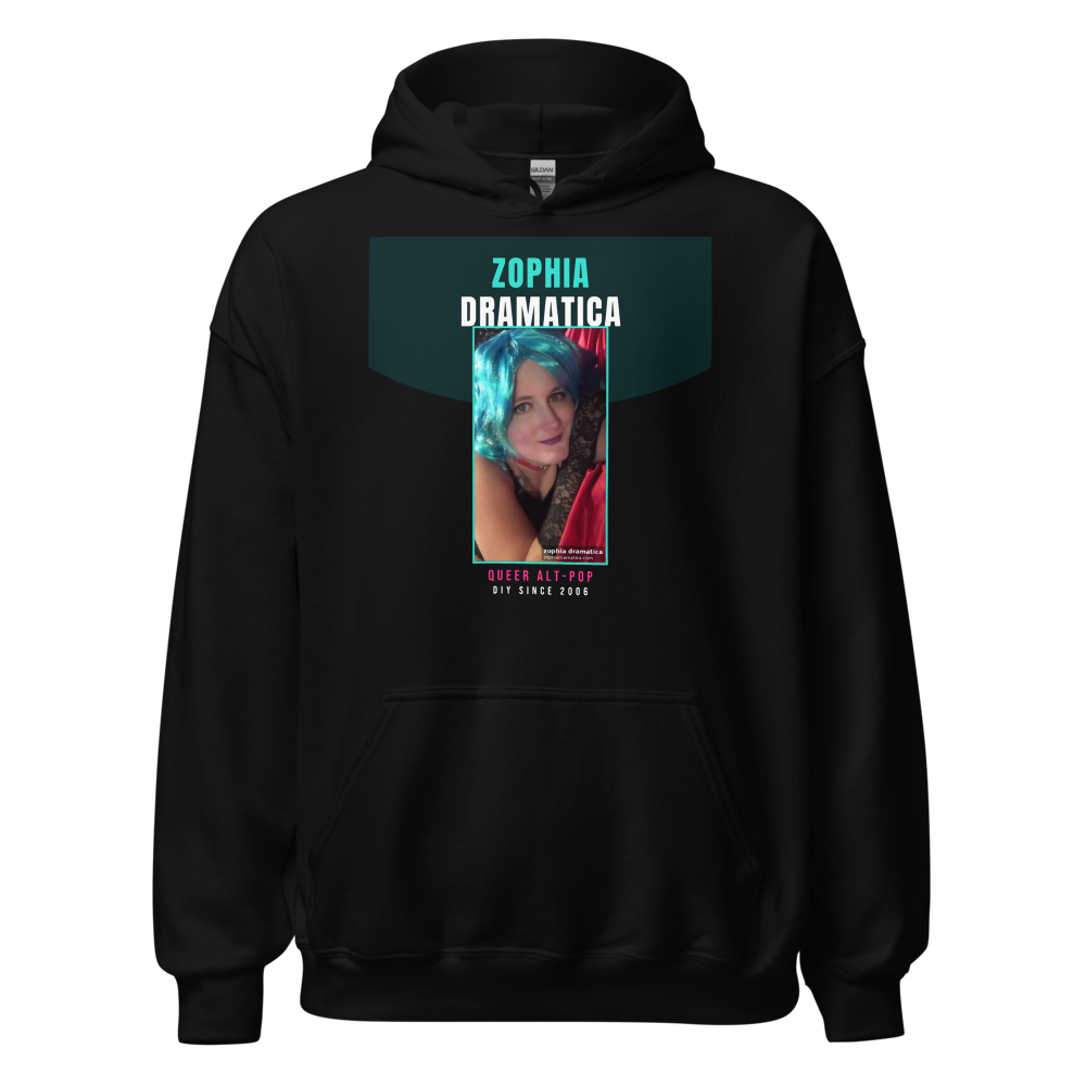 Zophia Dramatica - Teal Riot Hoodie