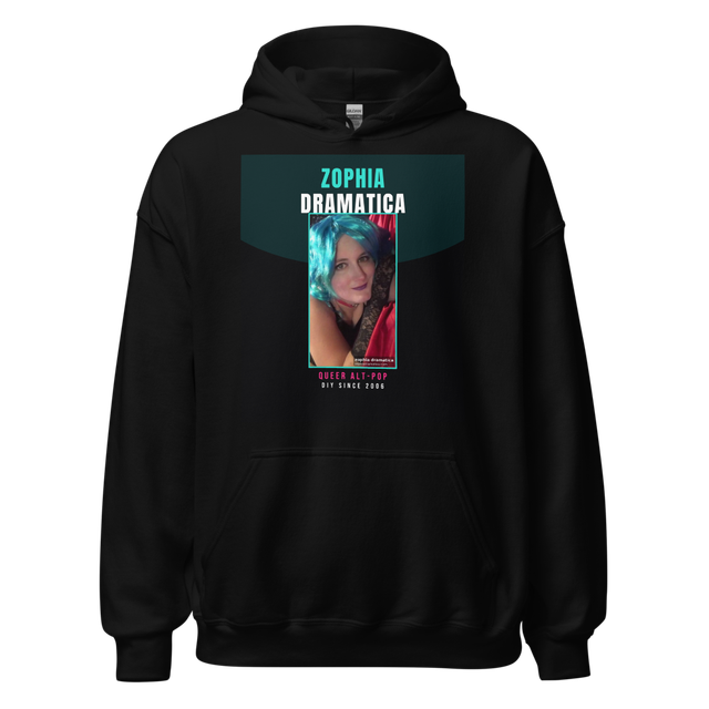 Zophia Dramatica - Teal Riot Hoodie