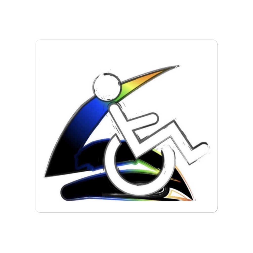 Wheelie boy art logo