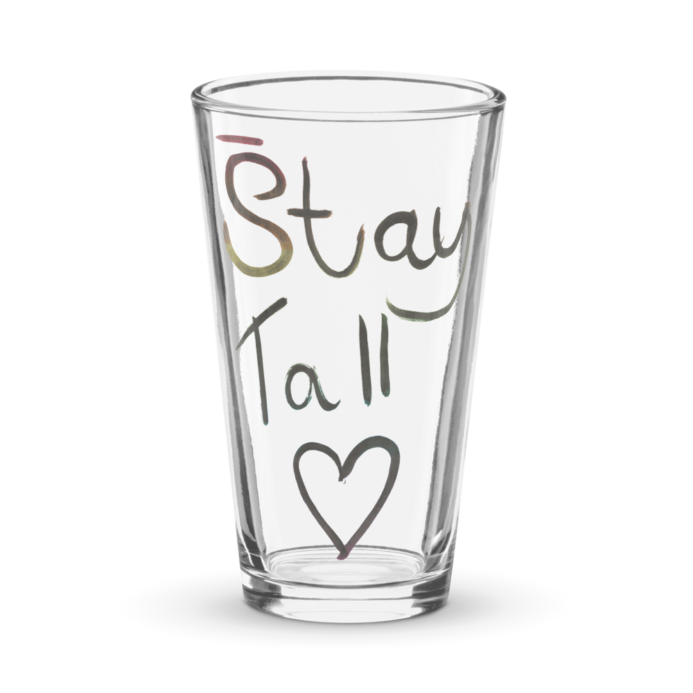Stay Tall Pint Glass