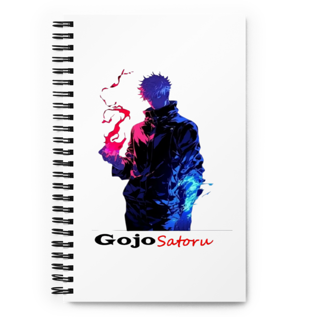 Gojo Satoru Spiral Notebook ๐