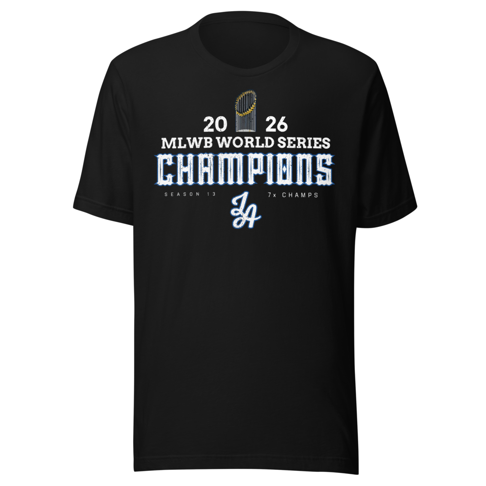 DODGERS 2026 MLWB WORLD SERIES CHAMPIONS T-SHIRT