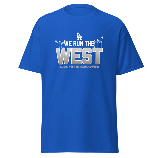 DODGERS NL WEST CHAMPS TEE