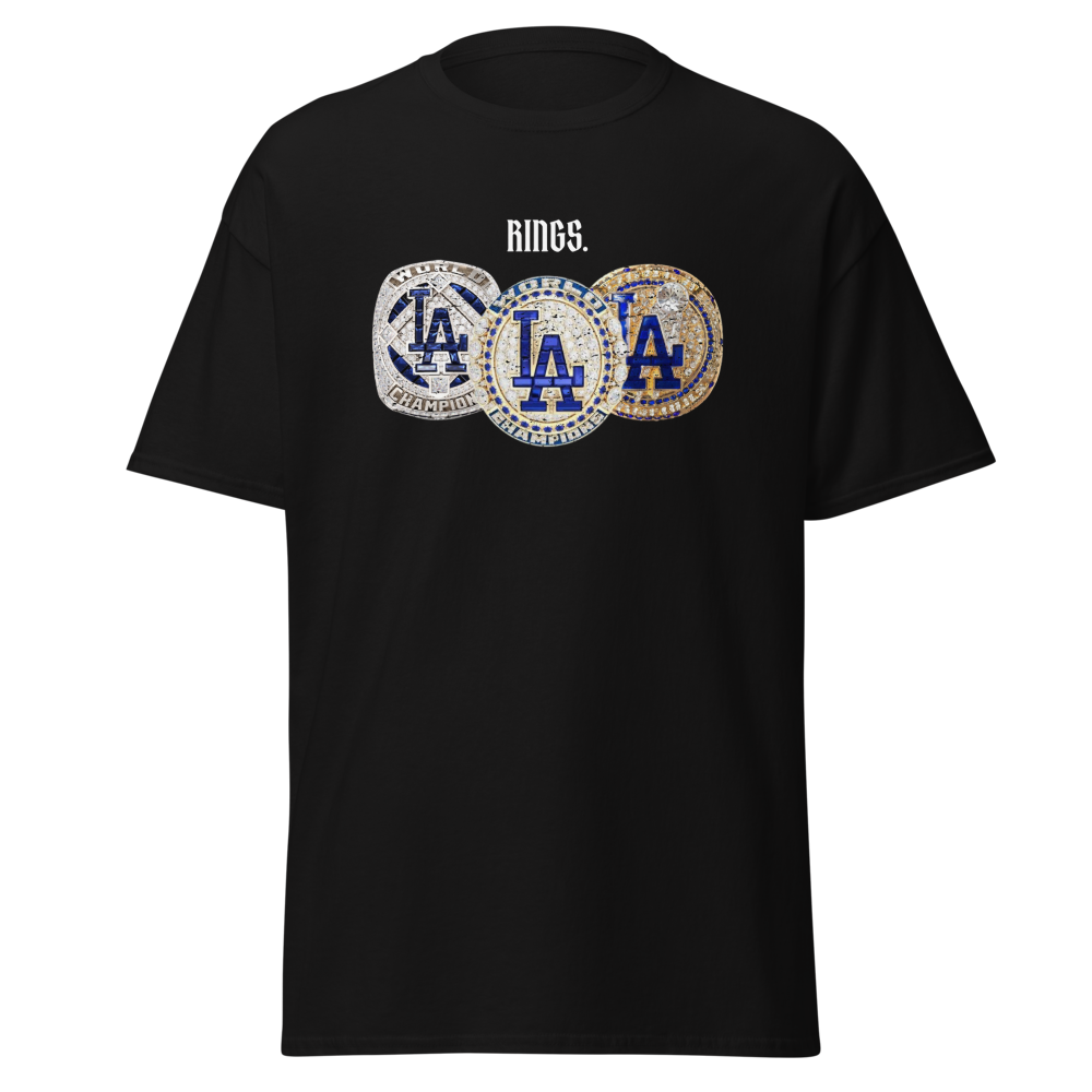 DODGERS "RINGS." TEE