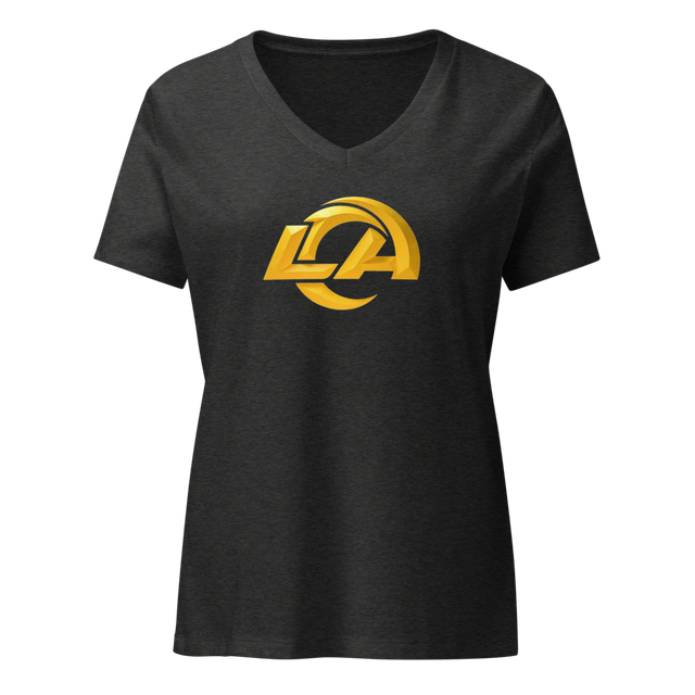 RAMS PUKA NACUA WOMENS V-NECK TEE
