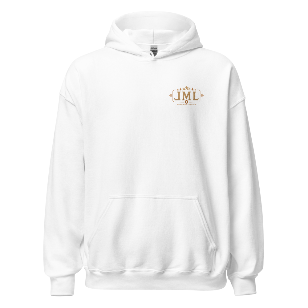 Heavy white hoodie