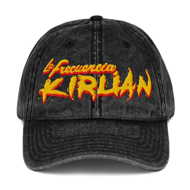 Gorra vintage - La Frecuencia Kirlian (Logo peli)