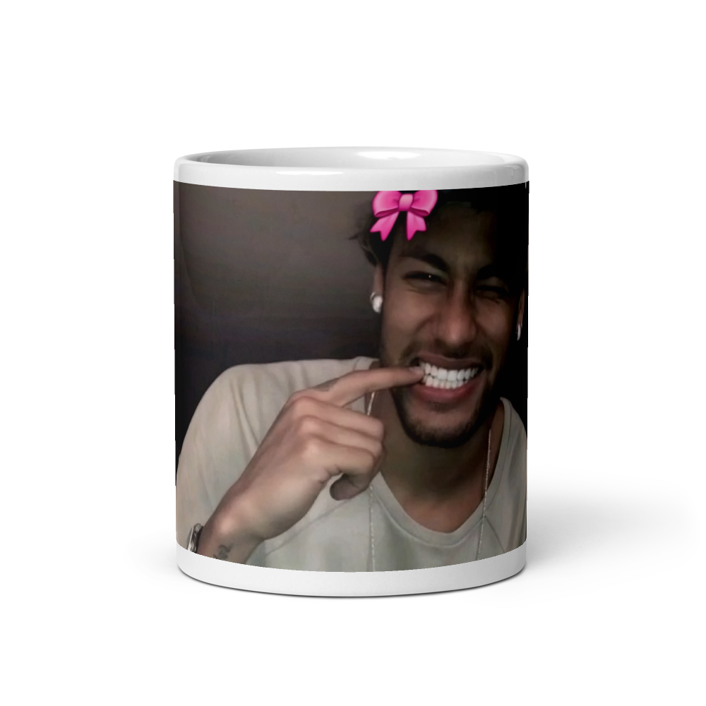 Cute Neymar Coquette Aesthetic Ceramic Mug