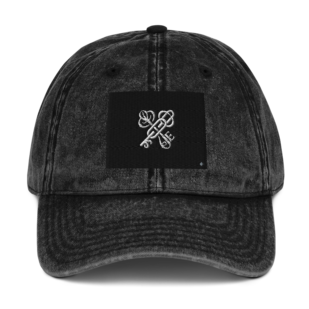 black clover vintage baseball cap