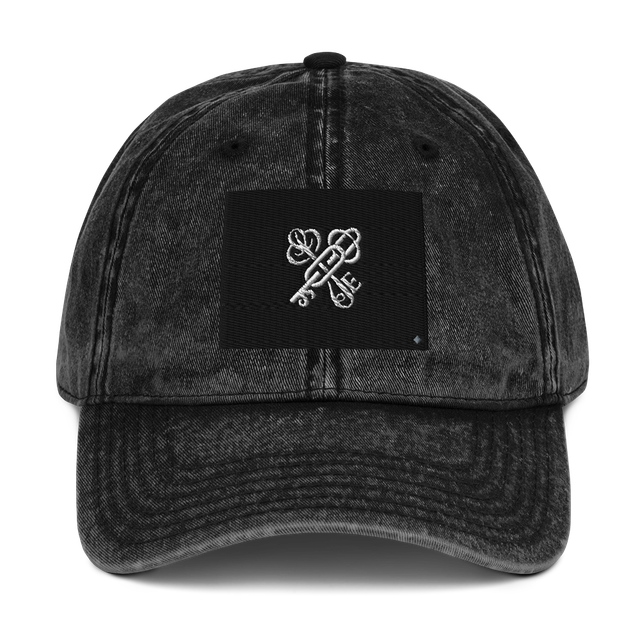 black clover vintage baseball cap