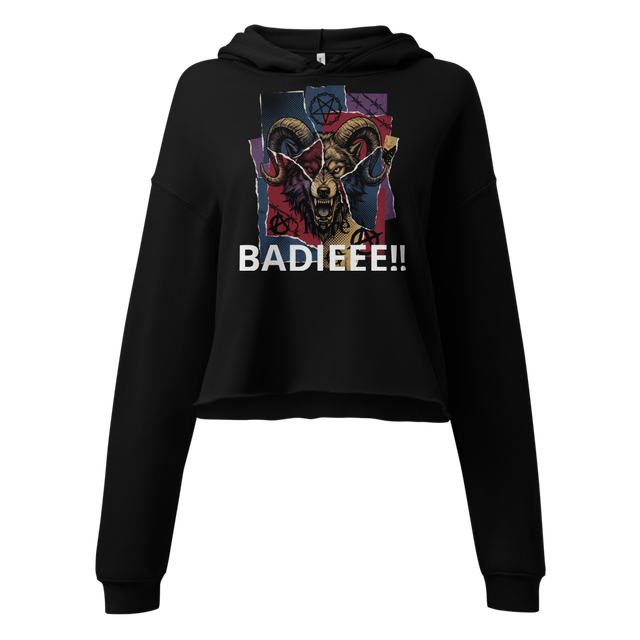BADIEE CROPPED HOODIE