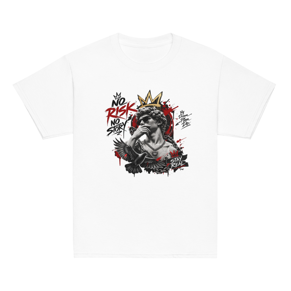 No Risk No Story Streetwear Tee"ya "Urban Crown St