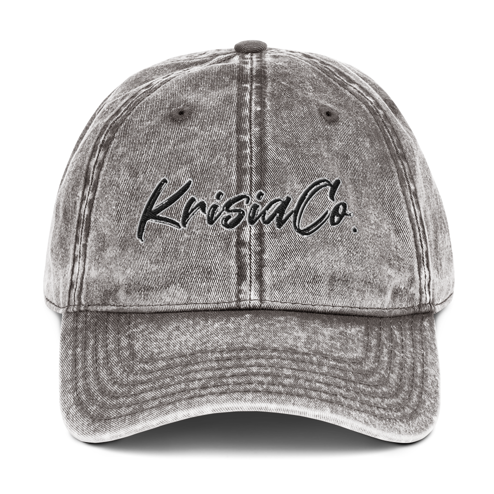 KrisiaCo Logo - Vintage Cap