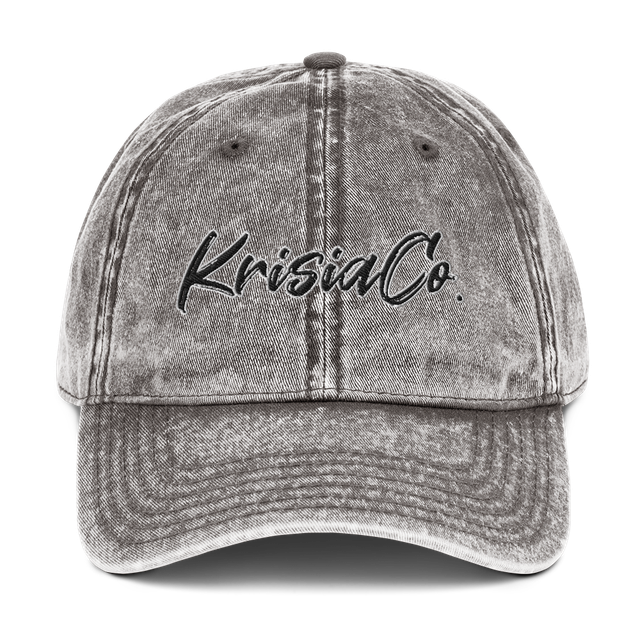 KrisiaCo Logo - Vintage Cap