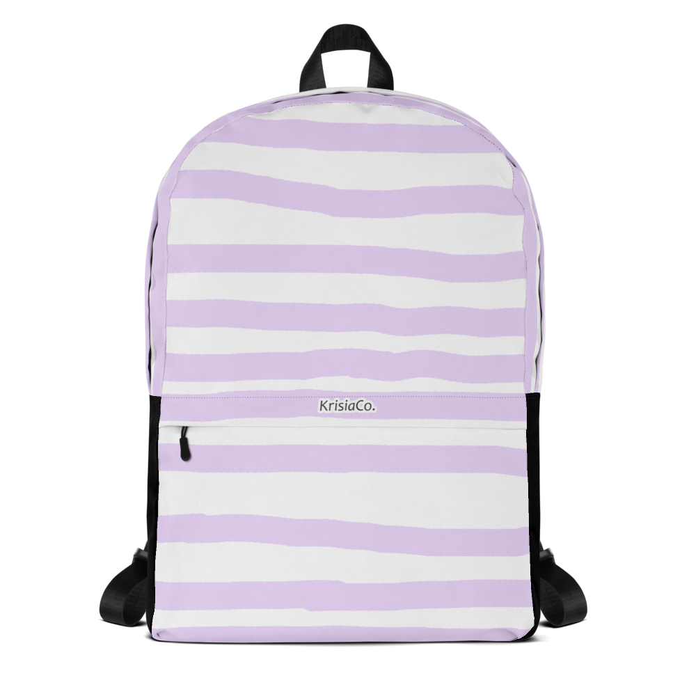 Lilac Stripes - Backpack