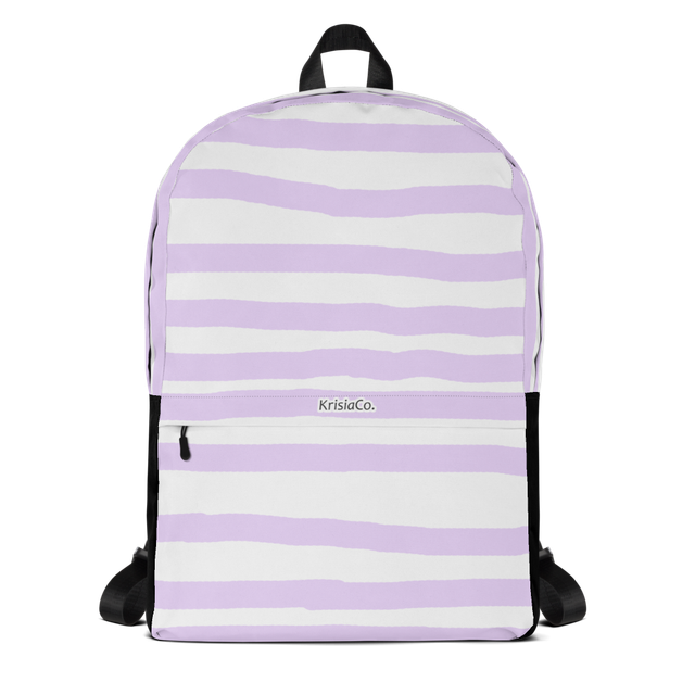 Lilac Stripes - Backpack
