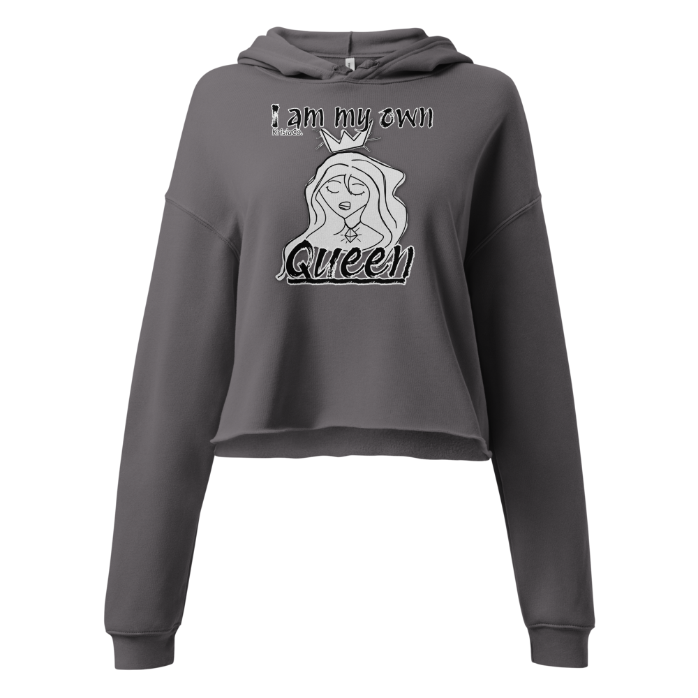 I Am My Own Queen - Cropped Hoodie