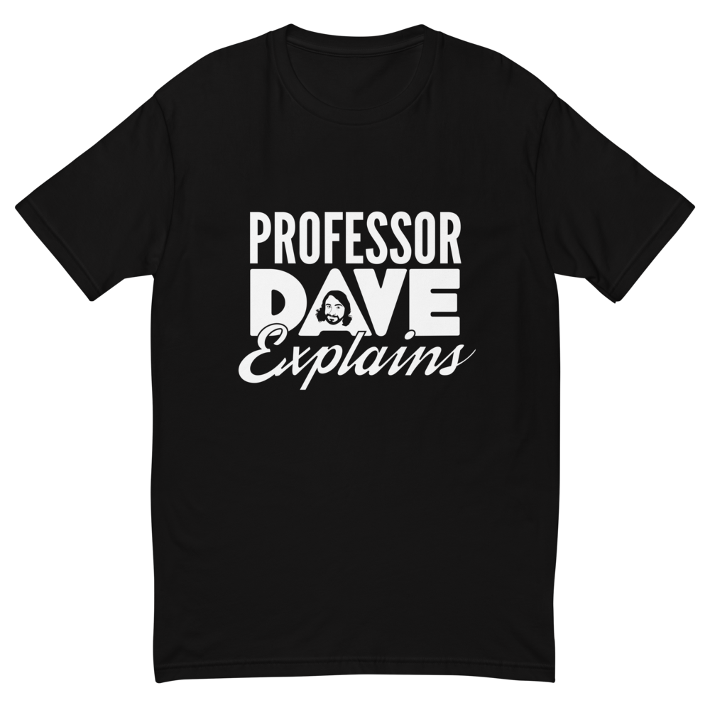 Prof Dave Shirt (Light Logo)